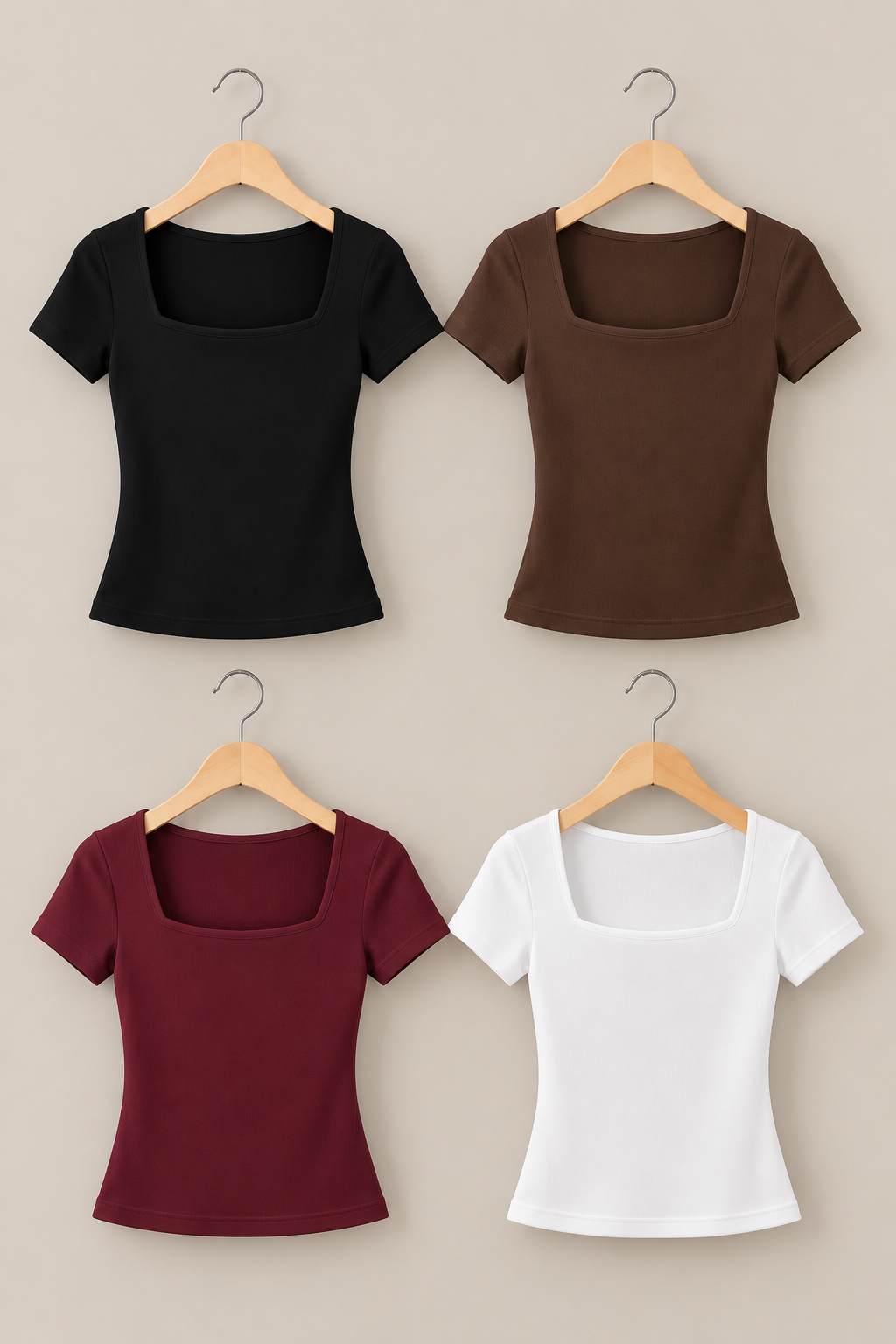 The Quinn Square Neck Top QAH2878