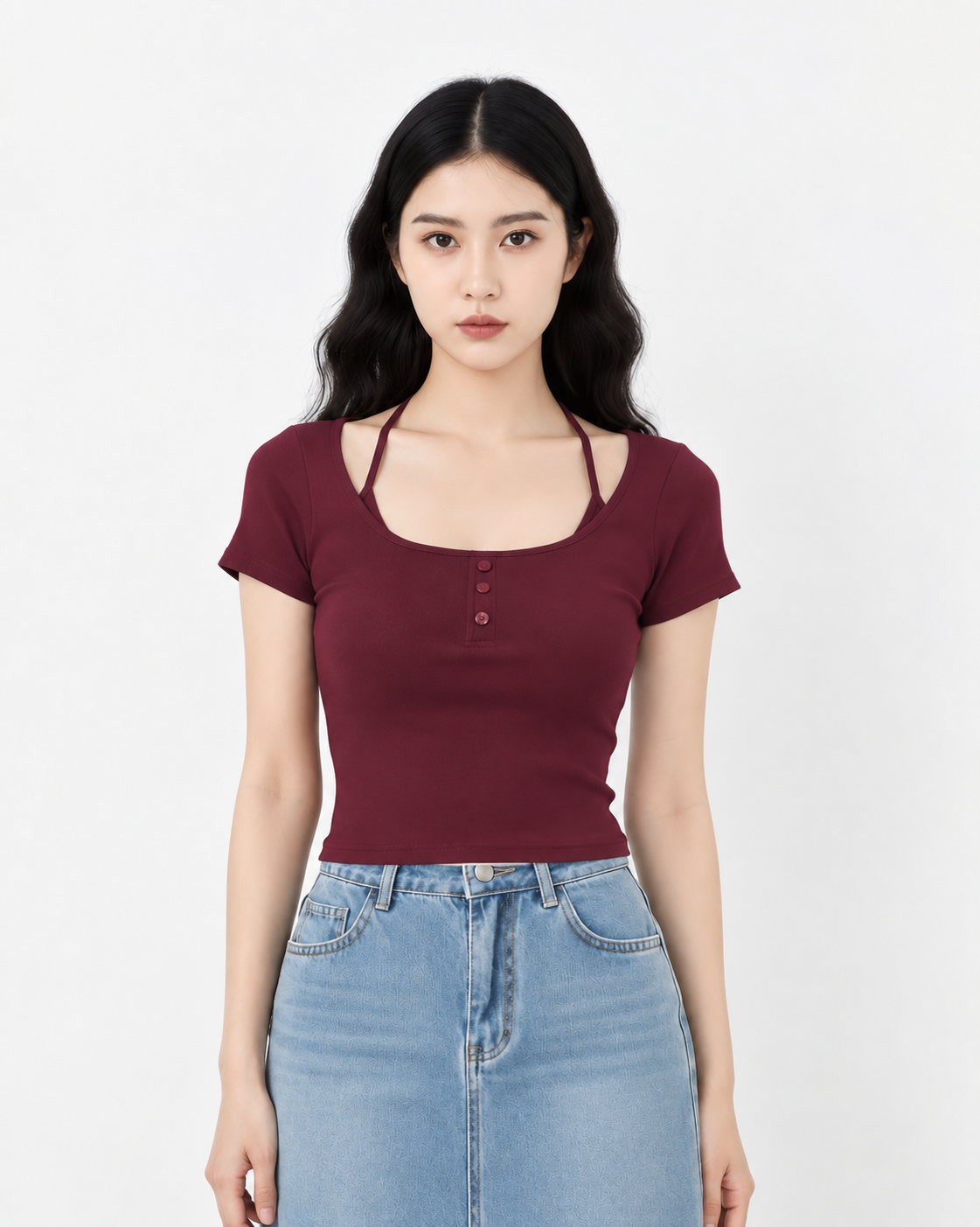 The Hallie in Maroon