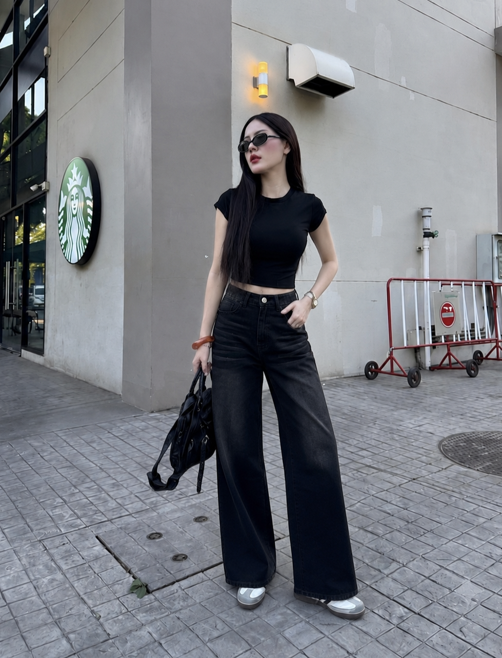 The Midnight Wide Leg Jeans JBQ4006