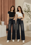 The Hazy Wide Leg Jeans #8380